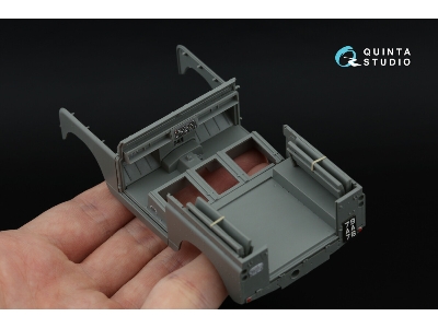 Land Rover 88 Series Ii Family - 3d-printed & Coloured Interior On Decal Paper (For Ak Interactive Kits / Small Version) - zdję