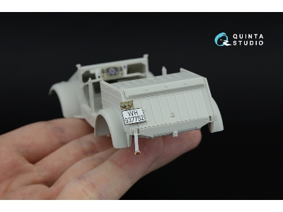 Kubelwagen Type 82 - 3d-printed & Coloured Interior On Decal Paper (For Meng Vs-015 Kit / Small Version) - zdjęcie 8