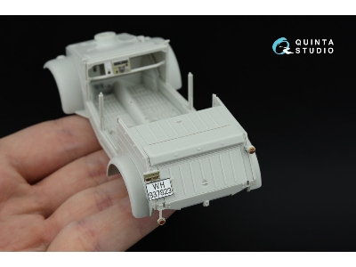 Kubelwagen Type 82 - 3d-printed & Coloured Interior On Decal Paper (For Meng Vs-016 Kit / Small Version) - zdjęcie 6