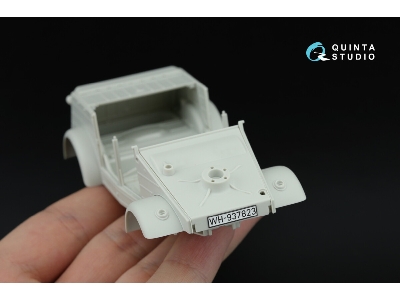 Kubelwagen Type 82 - 3d-printed & Coloured Interior On Decal Paper (For Meng Vs-016 Kit / Small Version) - zdjęcie 8