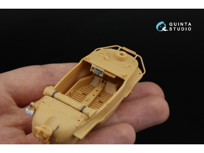Schwimmwagen Type 166 - 3d-printed & Coloured Interior On Decal Paper (For Tamiya Kits / Small Version) - zdjęcie 3