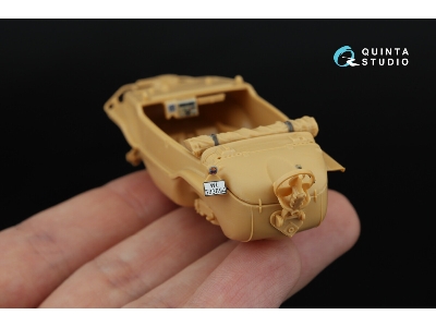 Schwimmwagen Type 166 - 3d-printed & Coloured Interior On Decal Paper (For Tamiya Kits / Small Version) - zdjęcie 6