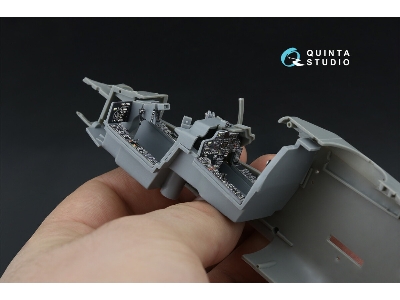 Ah-64 A Apache - 3d-printed & Coloured Interior On Decal Paper (For Hasegawa Kits / Small Version) - zdjęcie 6
