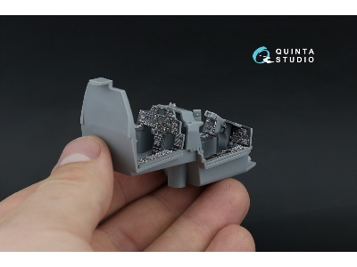 Ah-64 A Apache - 3d-printed & Coloured Interior On Decal Paper (For Hasegawa Kits / Small Version) - zdjęcie 7
