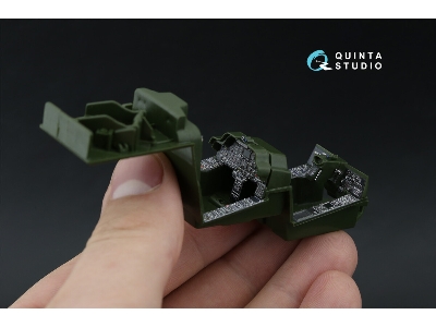 Ah-64 A Apache - 3d-printed & Coloured Interior On Decal Paper (For Academy And Modelist Kits / Small Version) - zdjęcie 7