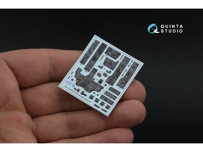 Ah-64 A Apache - 3d-printed & Coloured Interior On Decal Paper (For Academy And Modelist Kits / Small Version) - zdjęcie 10