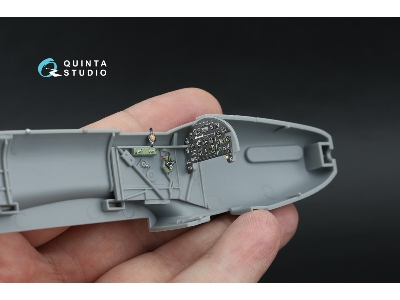 Fairey Battle Mk.I - 3d-printed & Coloured Interior On Decal Paper (For Trumpeter Kits / Small Version) - zdjęcie 6