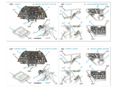 Westland Lysander Mk.I - 3d-printed & Coloured Interior On Decal Paper (For Airfix Kits / Small Version) - zdjęcie 7
