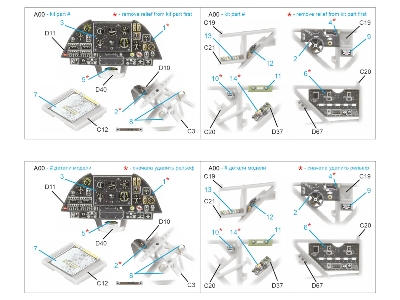 Westland Lysander Mk.Iii - 3d-printed & Coloured Interior On Decal Paper (For Airfix Kits / Small Version) - zdjęcie 7