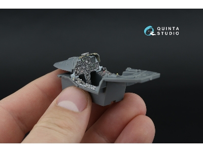 Fairchild A-10 A Warthog - 3d-printed & Coloured Interior On Decal Paper (For Gwh Kits / Small Version) - zdjęcie 5
