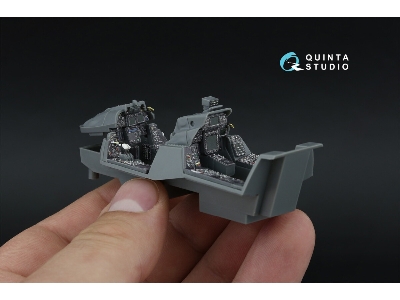 Grumman F-14 D Super Tomcat - 3d-printed & Coloured Interior On Decal Paper (For Gwh Kits / Small Version) - zdjęcie 11