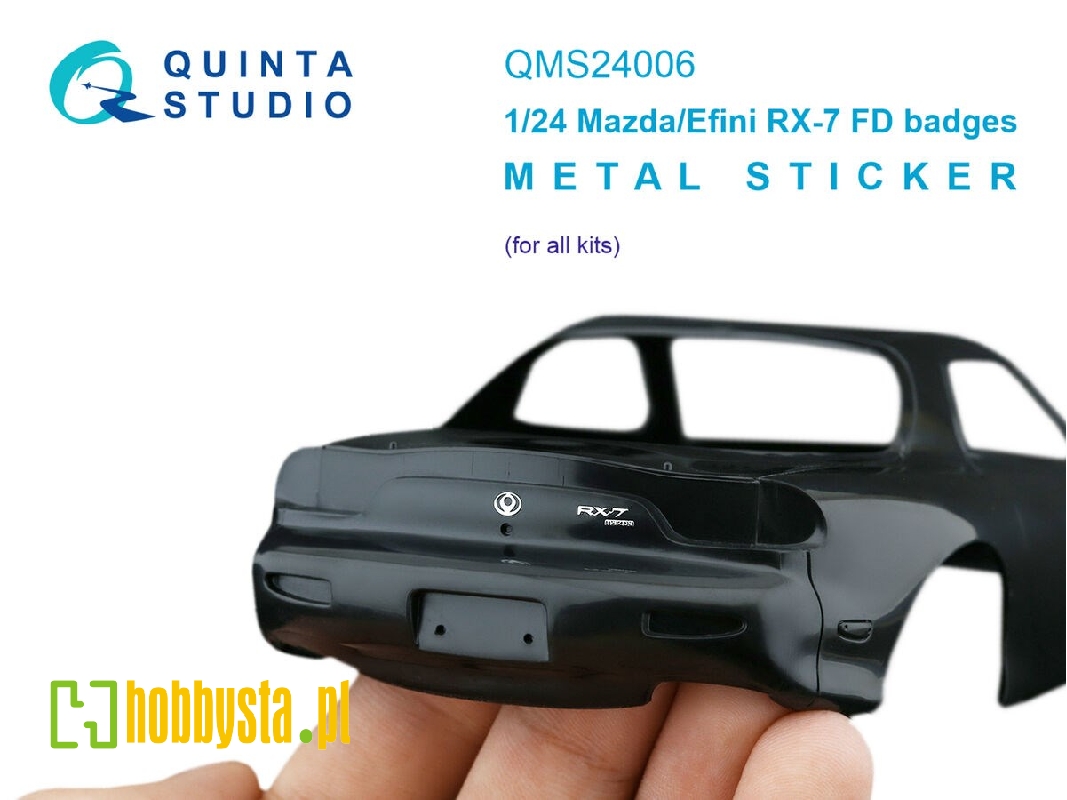 Mazda / Efini Rx-7 Fd - Badges (For All Kits) - zdjęcie 1 Mazda / Efini Rx-7 Fd - Badges (For All Kits) - zdjęcie 1
