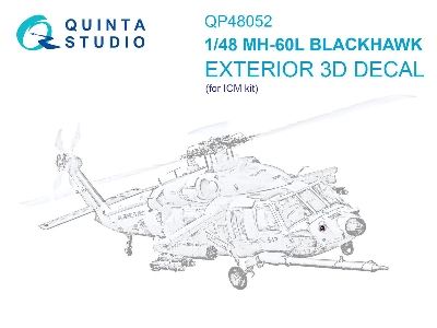 Sikorsky Mh-60 L - Exterior Parts (For Icm Kits) - zdjęcie 1