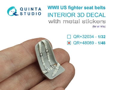 Us Wwii Seat Belts With Metal Buckles (For All Kits) - zdjęcie 1