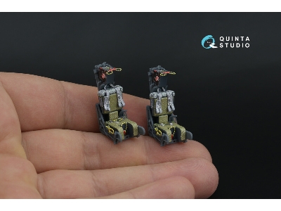 Gru-7 A Late - 2 Ejection Seats For F-14 A/B (For Hasegawa And Gwh Kits) - zdjęcie 6