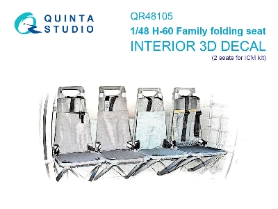 Sikorsky H-60 Family - Folding Seat (For Icm Kits) - zdjęcie 1