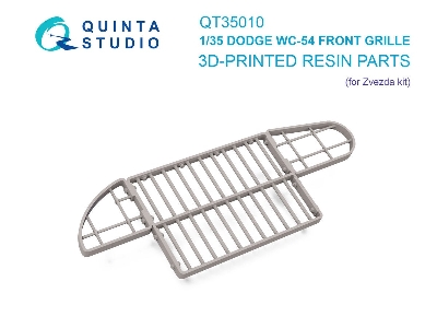 Dodge Wc-54 - 3-d Printed Front Grille (For Zvezda Kits) - zdjęcie 1