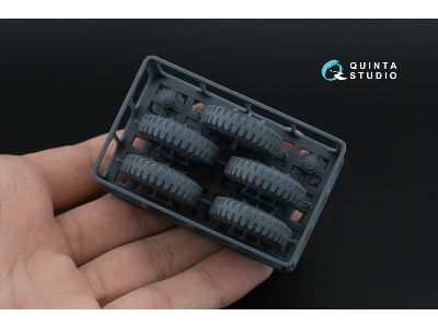Dodge Wc Family - 3-d Printed Tyre Set (For Zvezda Kits) - zdjęcie 3