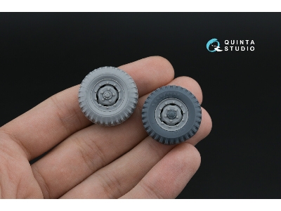 Dodge Wc Family - 3-d Printed Tyre Set (For Zvezda Kits) - zdjęcie 6