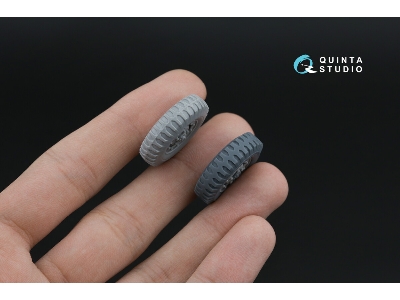 Dodge Wc Family - 3-d Printed Tyre Set (For Zvezda Kits) - zdjęcie 7