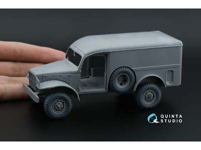 Dodge Wc Family - 3-d Printed Tyre Set (For Zvezda Kits) - zdjęcie 8