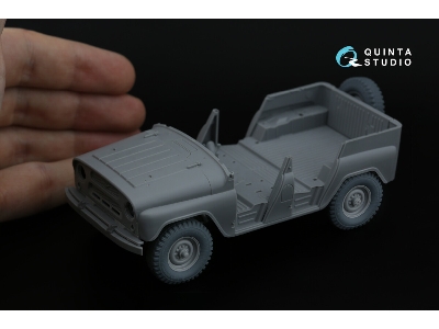 Uaz-469 Family - 3-d Printed Tyre Set (For All Kits) - zdjęcie 4