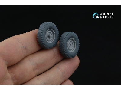 Uaz-469 Family - 3-d Printed Tyre Set (For All Kits) - zdjęcie 5