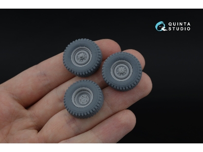 Uaz-469 Family - 3-d Printed Tyre Set (For All Kits) - zdjęcie 6
