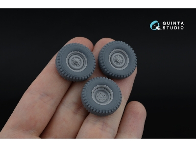 Uaz-469 Family - 3-d Printed Tyre Set (For All Kits) - zdjęcie 7