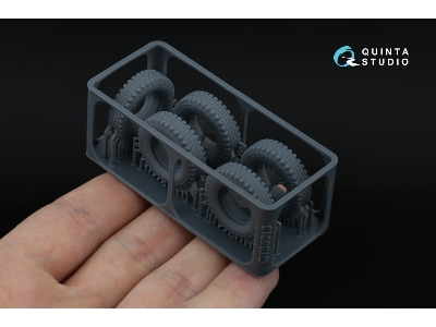 Uaz-469 Family - 3-d Printed Tyre Set (For All Kits) - zdjęcie 9