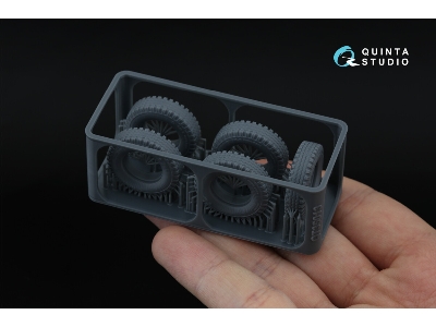 Uaz-469 Family - 3-d Printed Tyre Set (For All Kits) - zdjęcie 10