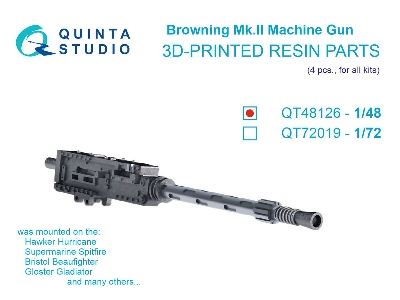 Browning Mk.Ii Machine Gun (4 Pcs / For All Kits) - zdjęcie 1