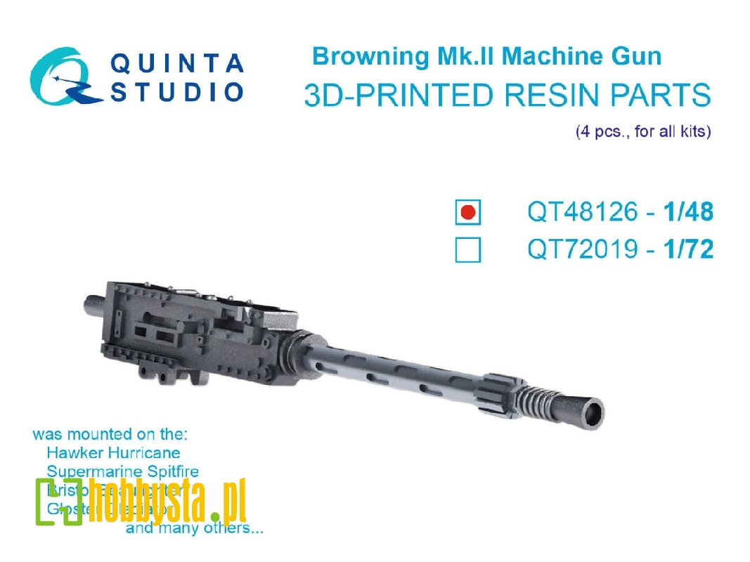 Browning Mk.Ii Machine Gun (4 Pcs / For All Kits) - zdjęcie 1 Browning Mk.Ii Machine Gun (4 Pcs / For All Kits) - zdjęcie 1