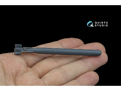 Italian Wwii Aircraft Torpedo F200-450 (3d-printed / For All Kits) - zdjęcie 7