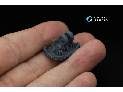 Yakovlev Yak-1 / Yak-3 - 3d-printed Weighted Wheels (For Zvezda Kits) - zdjęcie 3