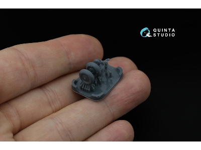 Yakovlev Yak-1 / Yak-3 - 3d-printed Weighted Wheels (For Zvezda Kits) - zdjęcie 4