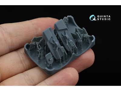 Yakovlev Yak-1 - 3d-printed Ski Landing Gear (For Zvezda Kits) - zdjęcie 3