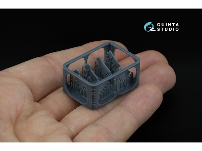 Yakovlev Yak-1 - 3d-printed Undercarriage Covers (For Zvezda Kits) - zdjęcie 2