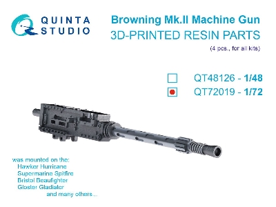 Browning Mk.Ii Machine Gun (4 Pcs / For All Kits) - zdjęcie 1