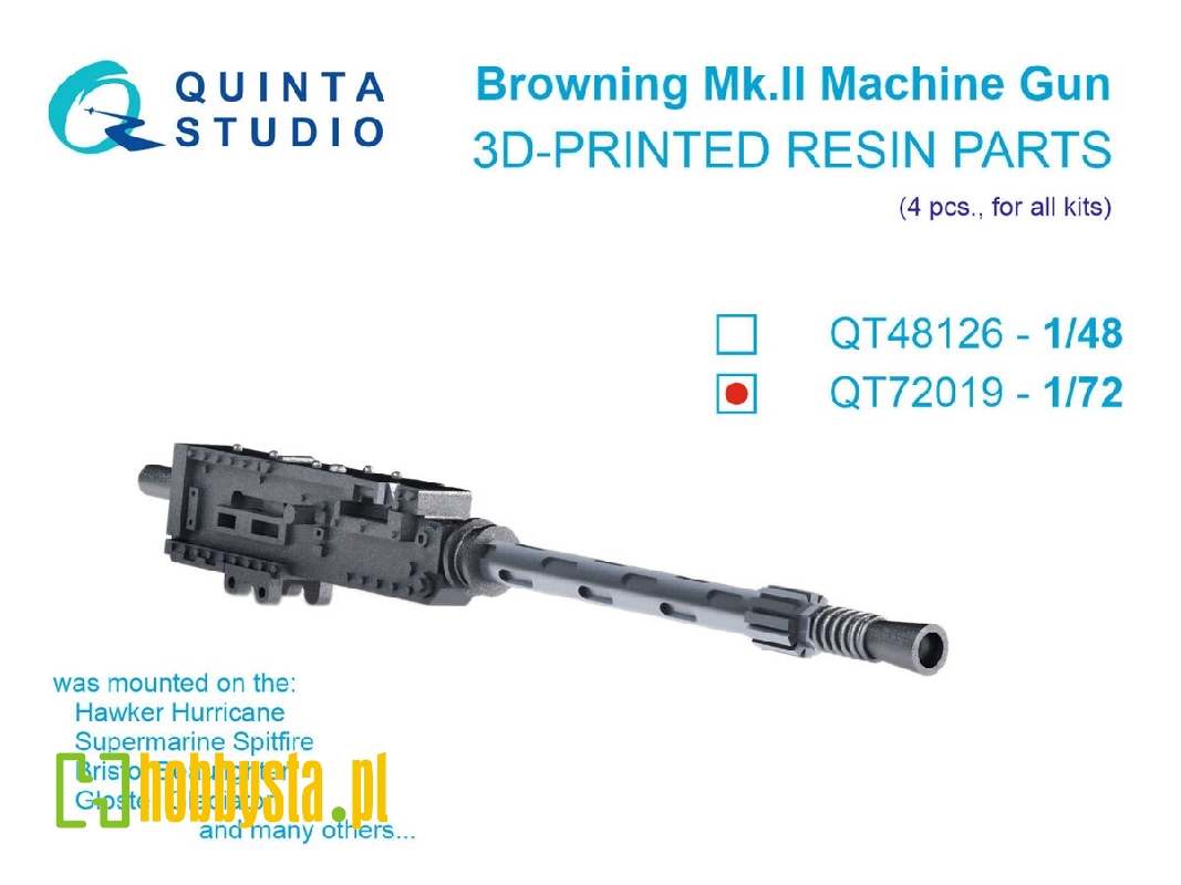 Browning Mk.Ii Machine Gun (4 Pcs / For All Kits) - zdjęcie 1