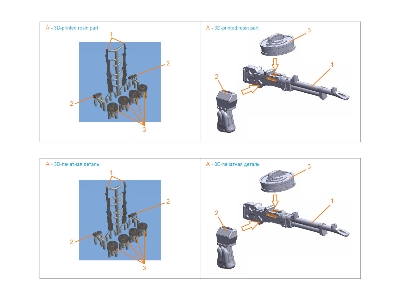 Vickers K Machine Gun (2 Pcs / For All Kits) - zdjęcie 7