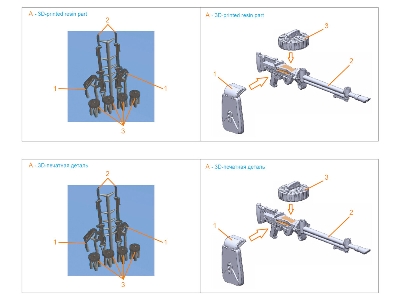 Lewis Mk.Iii Machine Gun (2 Pcs / For All Kits) - zdjęcie 7