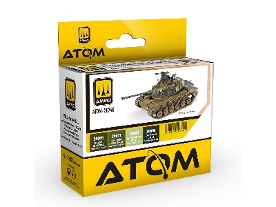 Atom-20740 Vietnam War Vehicles Colors Set - zdjęcie 1