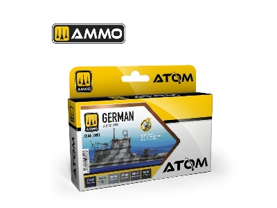 Atom-20801 German U-boot Wwii Set - zdjęcie 1