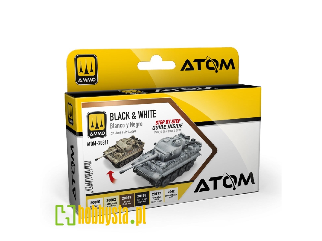 Atom-20811 Black & White Technique Set - zdjęcie 1 Atom-20811 Black & White Technique Set - zdjęcie 1