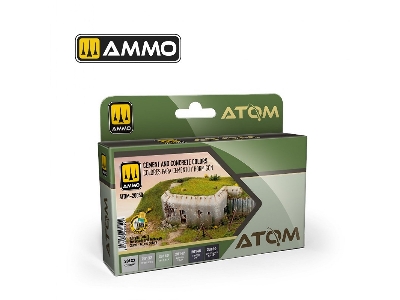 Atom-20850 Cement And Concrete Colors Set - zdjęcie 1