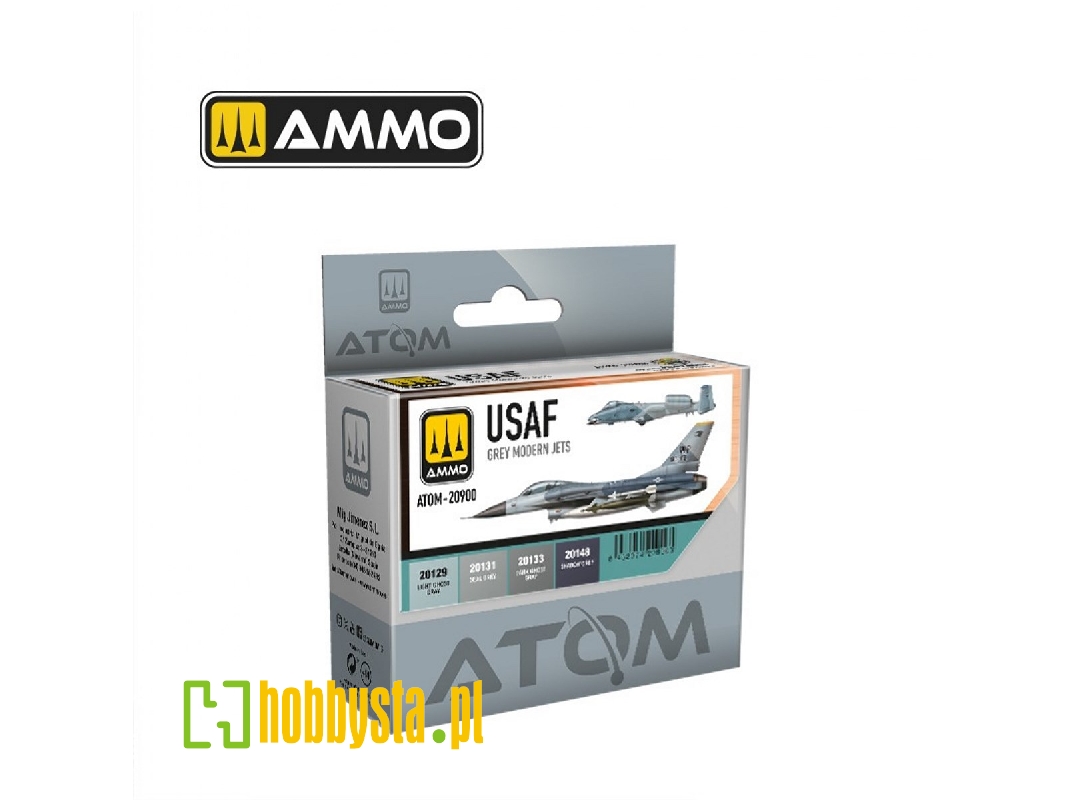 Atom-20900 Usaf Colors Grey Modern Jets Set - zdjęcie 1 Atom-20900 Usaf Colors Grey Modern Jets Set - zdjęcie 1