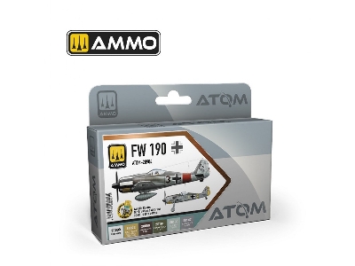 Atom-20904 Fw-190 Colors Set - zdjęcie 1