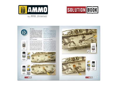 Solution Book 21 - How To Paint Wwii German Mid-war Vehicles - Multilingual Book - zdjęcie 3