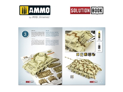 Solution Book 21 - How To Paint Wwii German Mid-war Vehicles - Multilingual Book - zdjęcie 9